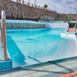Malibu 2 Con Aire Acondicionado, Campo De Tennis Y Piscina Con Solarium Puerto Rico (Gran Canaria)